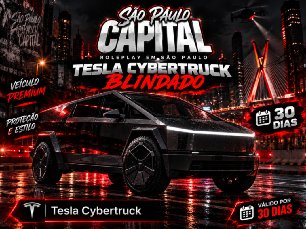 Tesla Cybertruck Blindado (30 Dias)